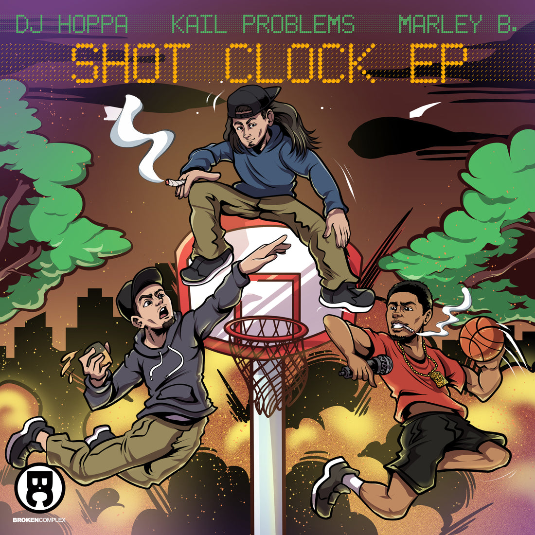 New Album: Kail Problems, Marley B. & DJ Hoppa - Shot Clock EP