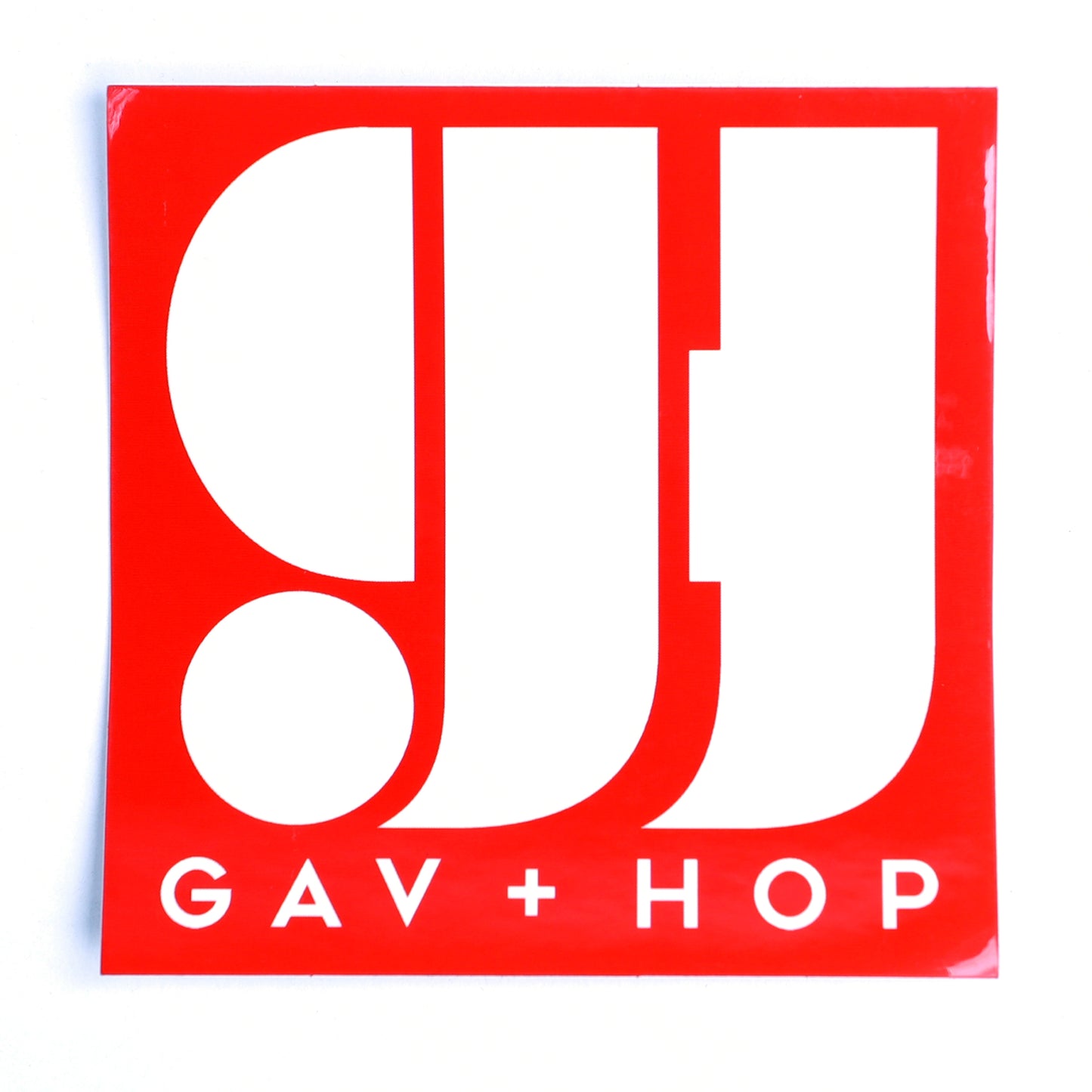 “Gav & Hop” (Sticker)