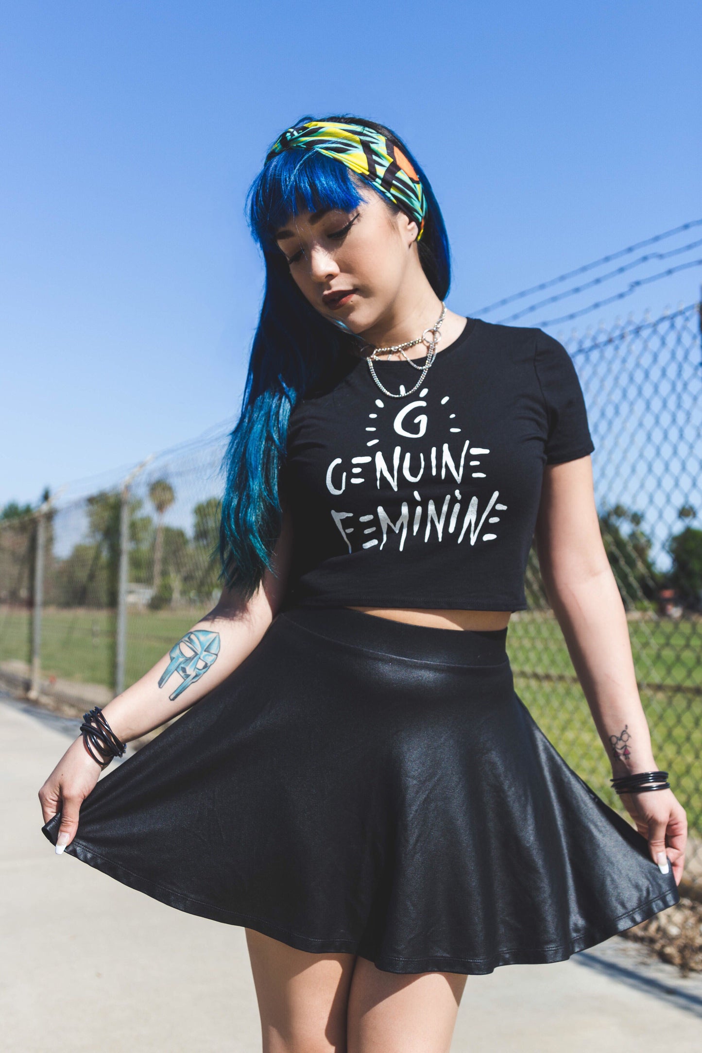 Genuine Feminine Crop Top